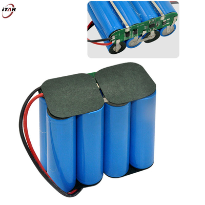 Waterproof Rechargeable Battery Packs Lithium Ion 7.4V 10400mAh OEM ODM